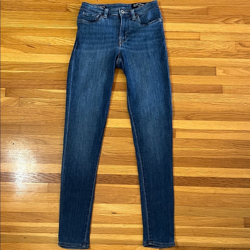 BUFFALO DAVID BITTON Alexa mid rise skinny Jean sz 27